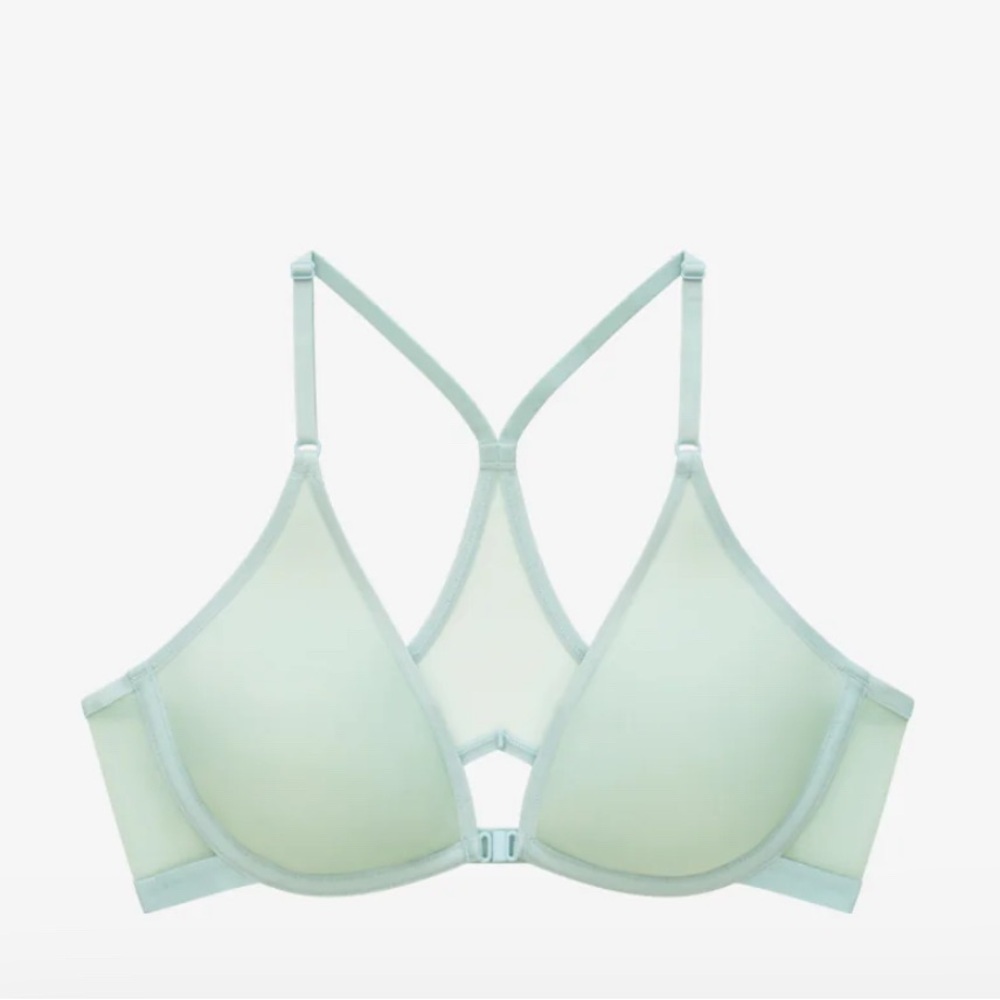 Thirdlove Bare Mesh Front Close Racerback Bra